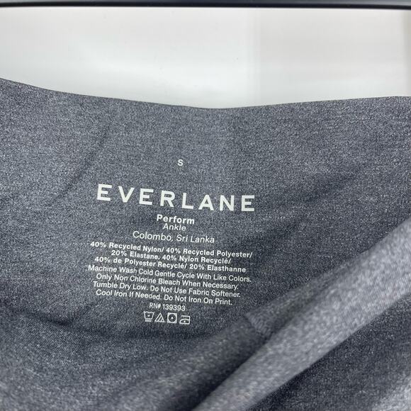 Everlane The Perform Legging Ankle Heather Gray Small NWT - Picture 3 of 4